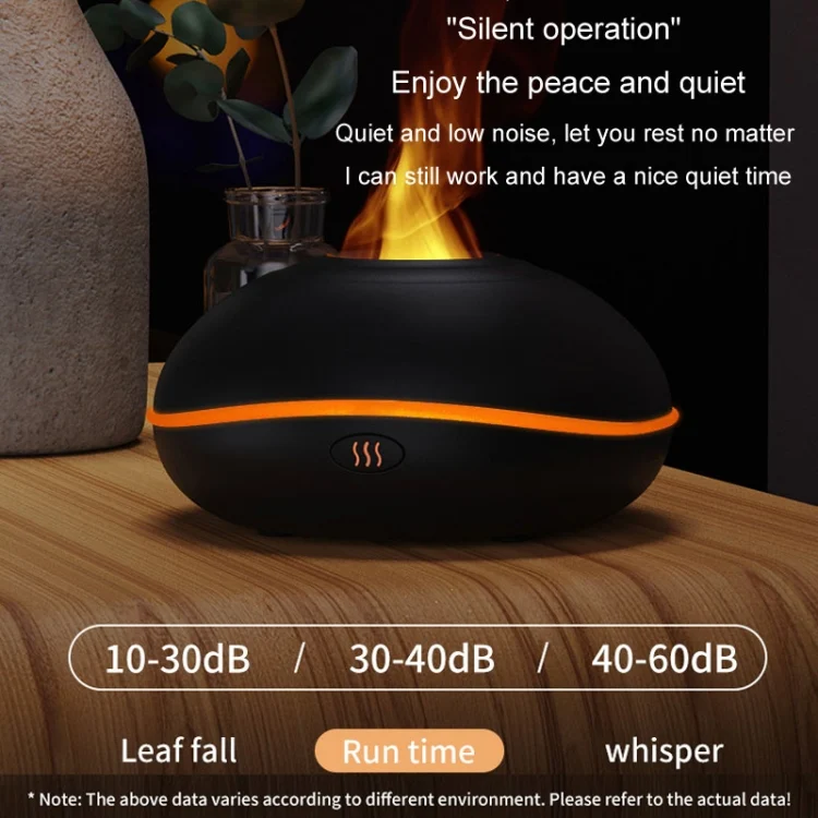 TBD06044269_B9.webp SD13 200ML Car USB Flame Aromatherapy Diffuser Home LED Night Light Silent Mist Humidifier - Image 10