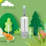 Portable Dog Poop Picker Pet Waste Bag Dispenser With LED Light - Image 2