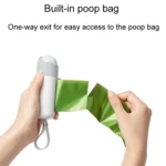 Portable Dog Poop Picker Pet Waste Bag Dispenser With LED Light - Image 3