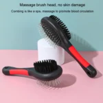 Pet Double Sided Comb With Protective Points Cat Dog Clean Grooming Comb - Image 5