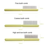 Cats And Dogs Long Hair Knotting Brush Pets Stainless Steel Detangling Comb - Image 3
