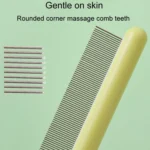 Cats And Dogs Long Hair Knotting Brush Pets Stainless Steel Detangling Comb - Image 6