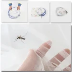Installation-free Folding Portable Travel Insect-proof Mesh Cover Head Mini Mosquito Net - Image 4