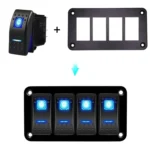 Road Aluminum Rocker Switch Panel Housing Bracket for Narva Type Boats Automotive Switch Parts - Image 3