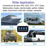 Road Aluminum Rocker Switch Panel Housing Bracket for Narva Type Boats Automotive Switch Parts - Image 4