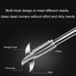 Car Tire Stone Cleaner Multifunctional Cleaning Tool - Image 4