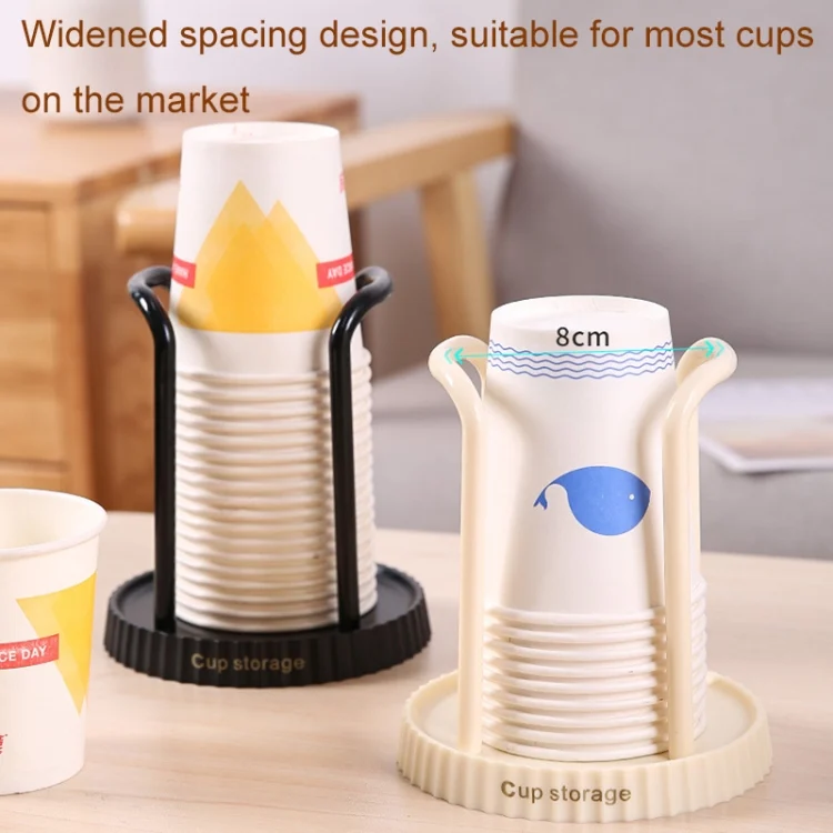 TBD06044386_B4.webp Household Disposable Cup Storage Rack Multifunctional Desktop Coffee Cup Shelf Cup Dispenser - Image 5