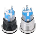 19MM Car Modification One-Button Start Switch Waterproof LED Metal Button - Image 4