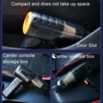 Car Vacuum Cleaner Large Suction Power Wireless Pump Inflatable Blower Handheld Small Vacuum Cleaner - Image 7