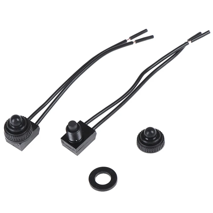 TBD06044396_B5.webp 12V Waterproof Push Button Lead Switch for Motorcycles/Cars/Yachts - Image 6