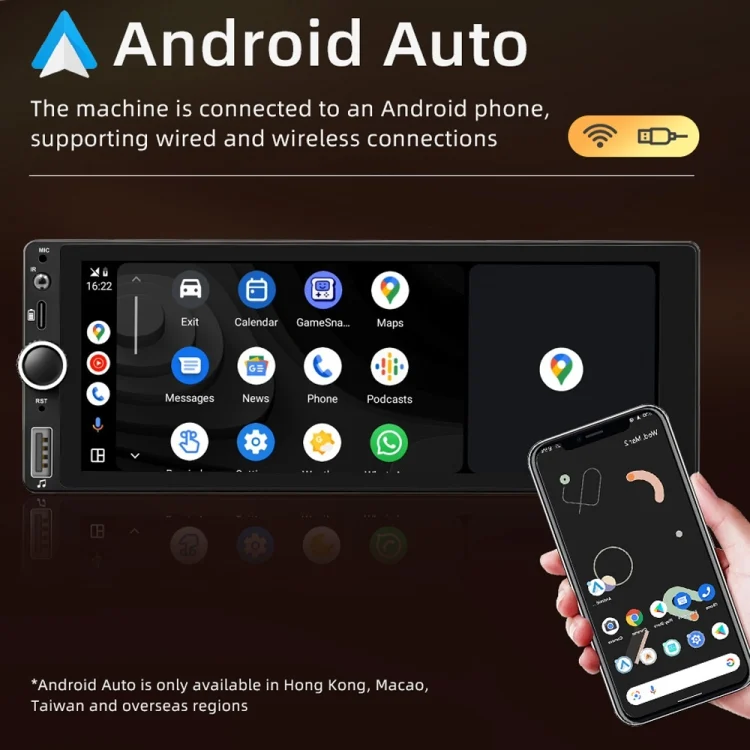 TBD06044409_B4.webp Car Universal Radio Wireless Bluetooth Hands-Free Android Navigation - Image 5