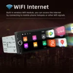 Car Universal Radio Wireless Bluetooth Hands-Free Android Navigation - Image 7