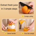 Household Manual Juicer Kitchen Hand Crank Fruit Extractor - Image 7