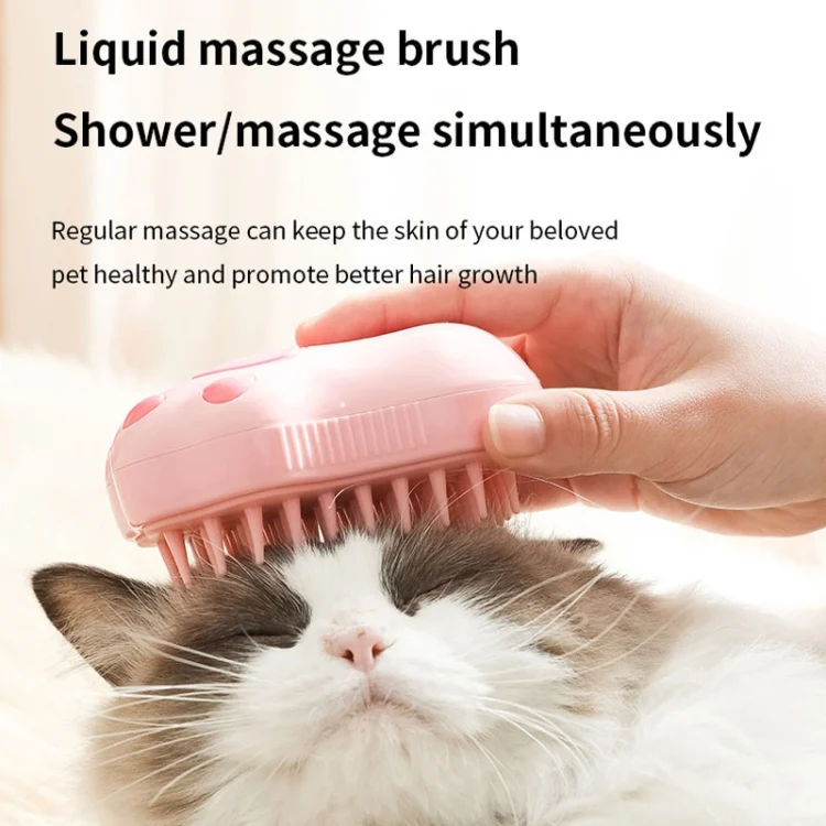 TBD06044428_B10.webp Rechargeable Pet No-Scrub Comb Electrical Spray Hair Removal Massage Comb For Dogs And Cats - Image 11