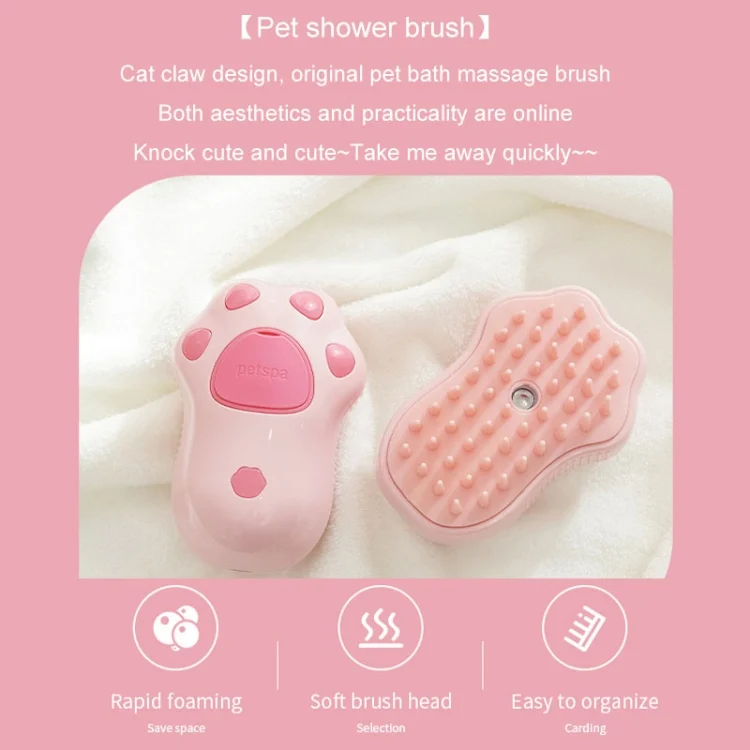 TBD06044428_B5.webp Rechargeable Pet No-Scrub Comb Electrical Spray Hair Removal Massage Comb For Dogs And Cats - Image 6