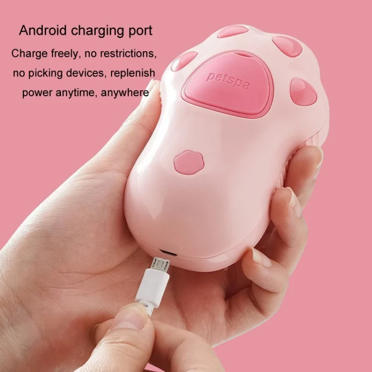 TBD06044428_B8.webp Rechargeable Pet No-Scrub Comb Electrical Spray Hair Removal Massage Comb For Dogs And Cats - Image 9