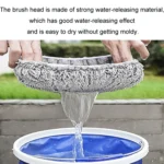 Car Chenille Curved Handle Telescopic Car Wash Soft Bristle Mop - Image 3