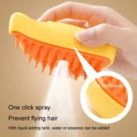 Banana Shape Pet Spray Massage Comb Electrical Cleaning Brush Hair Removal Comb For Dogs And Cats - Image 5