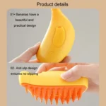 Banana Shape Pet Spray Massage Comb Electrical Cleaning Brush Hair Removal Comb For Dogs And Cats - Image 7