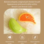Banana Shape Pet Spray Massage Comb Electrical Cleaning Brush Hair Removal Comb For Dogs And Cats - Image 9