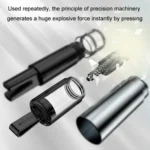Car Glass Safety Hammer Multifunctional Emergency Escape Tool - Image 3