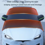 Car Front Windshield Snow and Anti-freeze Thickened Car Cover - Image 4