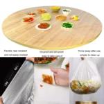 Disposable Elastic Bunching Tablecloth Household Table Thickened PE Non-Washable Waterproof Oilproof Tablecloth - Image 3