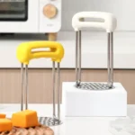 Stainless Steel Mashed Potato Masher Household Supplementary Press Potato Masticator - Image 2