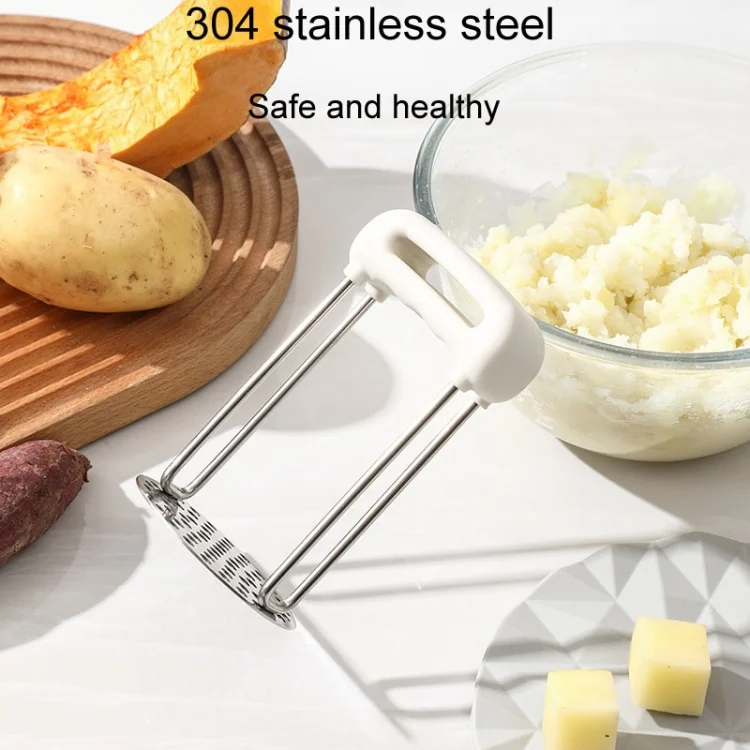 TBD06044514_B5.webp Stainless Steel Mashed Potato Masher Household Supplementary Press Potato Masticator - Image 6