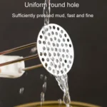 Stainless Steel Mashed Potato Masher Household Supplementary Press Potato Masticator - Image 7