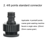 Household High Pressure Car Wash Metal Water Jet Car Brushing Booster Nozzle - Image 6