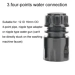 Household High Pressure Car Wash Metal Water Jet Car Brushing Booster Nozzle - Image 7