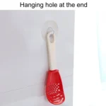 Kitchen Multifunctional Mashing Spoon Household Auxiliary Food Grinding Cooking Ladle Stir-Fry Spatula - Image 4