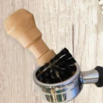 Coffee Powder Cleaning Brush Coffee Machine Brewing Heading Sweeping Brooch - Image 7
