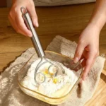 Stainless Steel Flour Mixer Flour And Egg Beaters Noodle Making Tools - Image 7