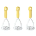 3pcs Kitchen Manual Potato Masher Baby Supplement Food Mashing Tool