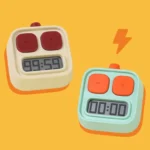 H-C-06 Robot Kitchen Timer Children Time Management Running Exercise Timer - Image 2