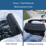 SHINY Car Dusting Duster Car Mop Soft Brush Car Wash Snow Sweeping Tool - Image 12
