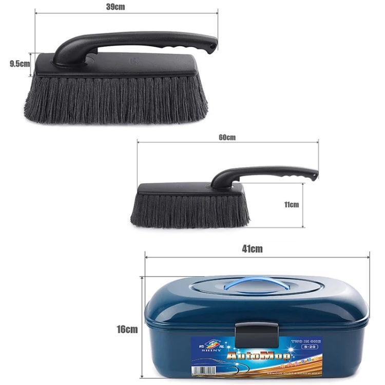 TBD06044658_B3.webp SHINY Car Dusting Duster Car Mop Soft Brush Car Wash Snow Sweeping Tool - Image 4