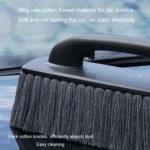 SHINY Car Dusting Duster Car Mop Soft Brush Car Wash Snow Sweeping Tool - Image 7