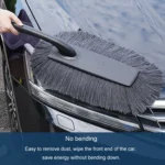 SHINY Car Dusting Duster Car Mop Soft Brush Car Wash Snow Sweeping Tool - Image 9