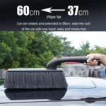 SHINY Car Dusting Duster Car Mop Soft Brush Car Wash Snow Sweeping Tool - Image 10