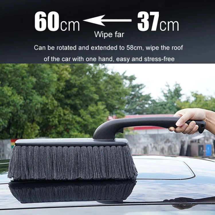 TBD06044658_B9.webp SHINY Car Dusting Duster Car Mop Soft Brush Car Wash Snow Sweeping Tool - Image 10