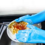 Kitchen Silicone Dishwash Gloves Male And Female Household Chores Cleaning Mitts - Image 2