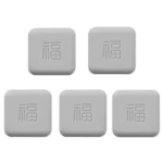 5pcs Doorknob Silent Anti-Collision Pad Living Room Bedroom Door Closing Cushion Silicone Protective Pad