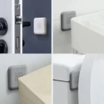 5pcs Doorknob Silent Anti-Collision Pad Living Room Bedroom Door Closing Cushion Silicone Protective Pad - Image 7