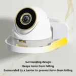 Traceless Wall Mounted Camera Bracket Home No-Punch Surveillance Rack Router Shelf - Image 6