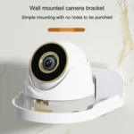 Traceless Wall Mounted Camera Bracket Home No-Punch Surveillance Rack Router Shelf - Image 7