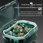 Portable Mini Compartmentalized Sealed Pill Box Weekly Morning And Evening Pill Capsule Dispensing Box - Image 9