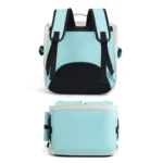 Breathable Square Cat Backpack Foldable Outdoor Portable Pet Bag - Image 4